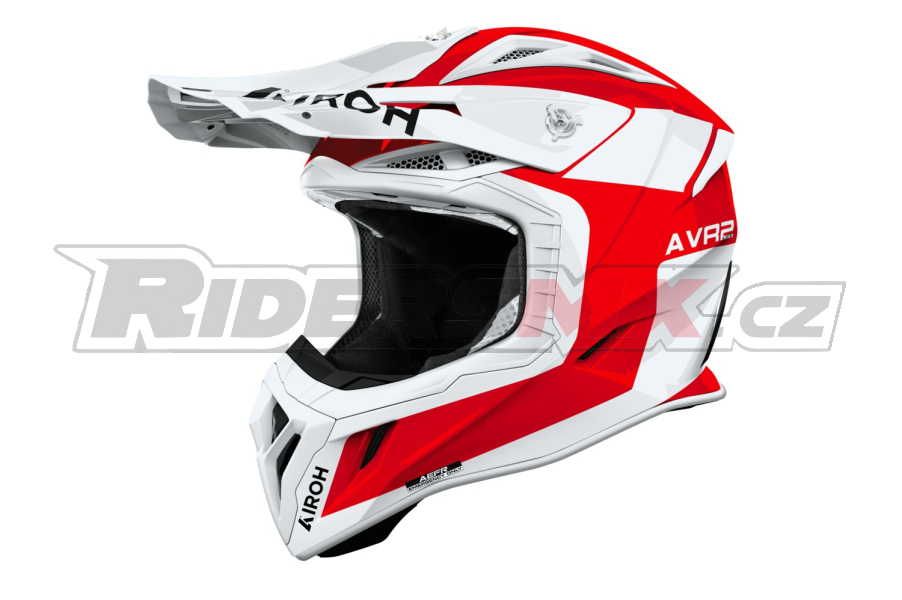 přilba AVIATOR ACE 2 Iron, AIROH (červená lesklá) 2026