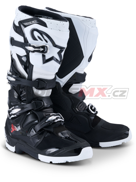 boty TECH 7 ENDURO, ALPINESTARS (černá/bílá) 2026