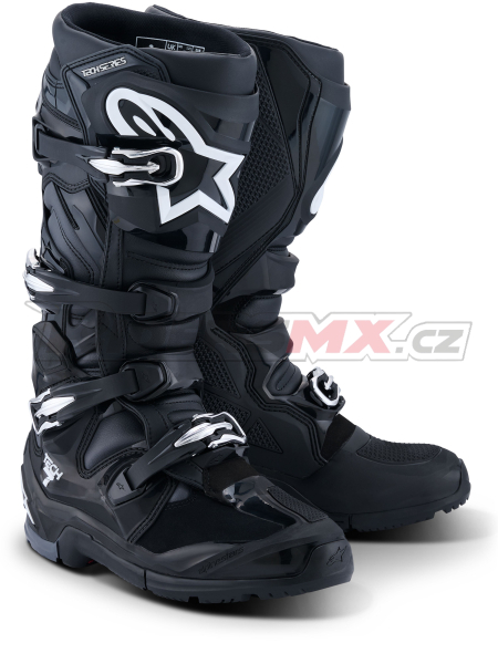 boty TECH 7 ENDURO, ALPINESTARS (černá antracit/bílá) 2026