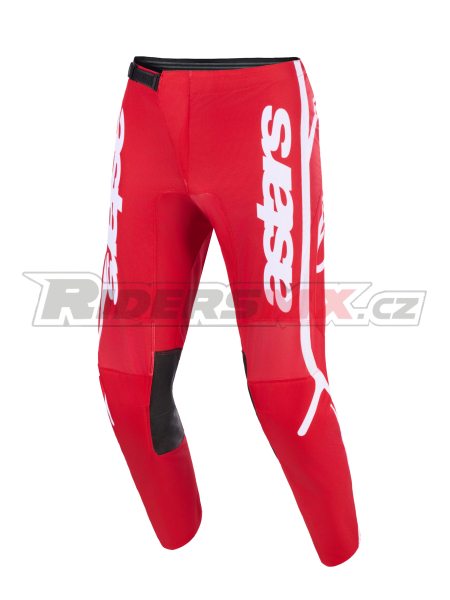 kalhoty FLUID APEX, ALPINESTARS (červená/bílá) 2026