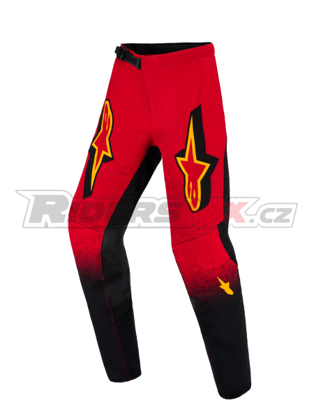 kalhoty SUPERTECH SCENZ YOUTH, ALPINESTARS, dětské (červená/černá/žlutá) 2026