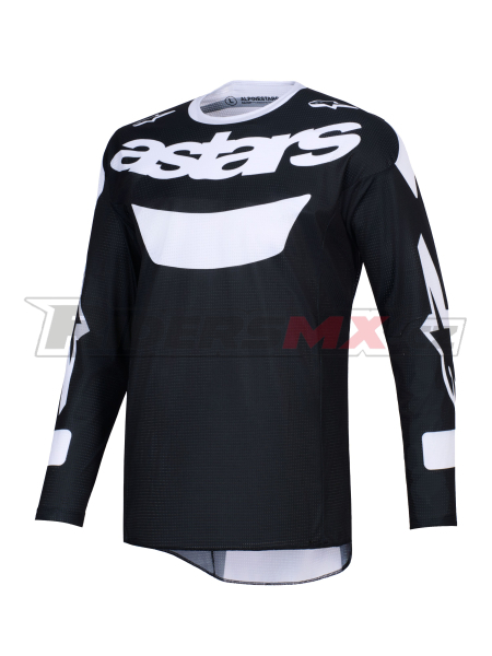 dres RACER AIR RIWAY, ALPINESTARS (černá/bílá) 2026