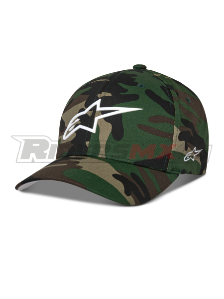 kšiltovka AGELESS MULTI, ALPINESTARS (zelená camo)