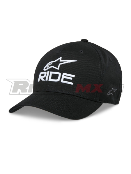 kšiltovka RIDE SONIC, ALPINESTARS (black/white)