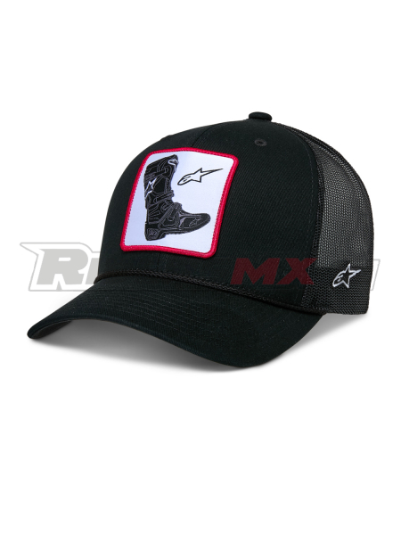 kšiltovka BOOTED, ALPINESTARS (černá/černá)