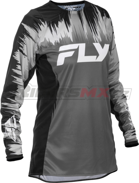 dres LITE, FLY RACING - USA 2026 dámské (černá/šedá/bílá)