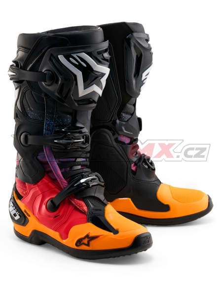 boty TECH 10 limitovaná edice BLACK HOLE, ALPINESTARS (černá/multicolor) 2026