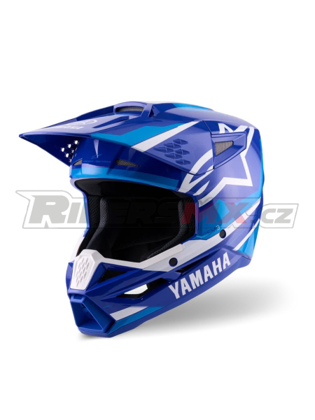 přilba S-M3 YAMAHA kolekce, ALPINESTARS, dětská (modrá/bílá) 2026