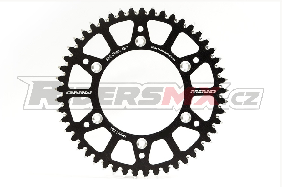 Rozeta MINO ALU Chainwheels Black pro Kawasaki