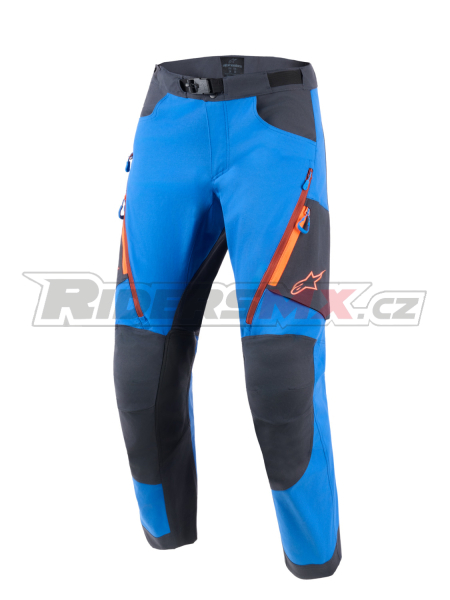 kalhoty MAXDURA DUAL, ALPINESTARS (modrá/tmavě šedá/oranžová) 2026