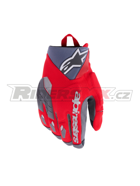 rukavice DURACK, ALPINESTARS (černá/šedá/červená) 2026