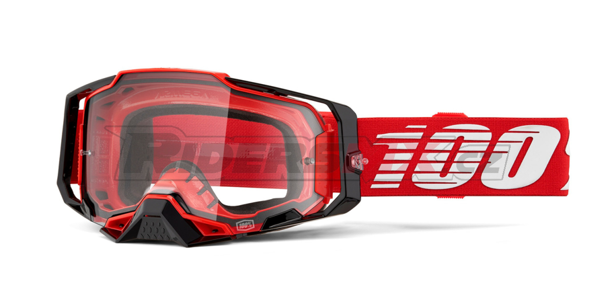 ARMEGA RED - 100% (čiré plexi)