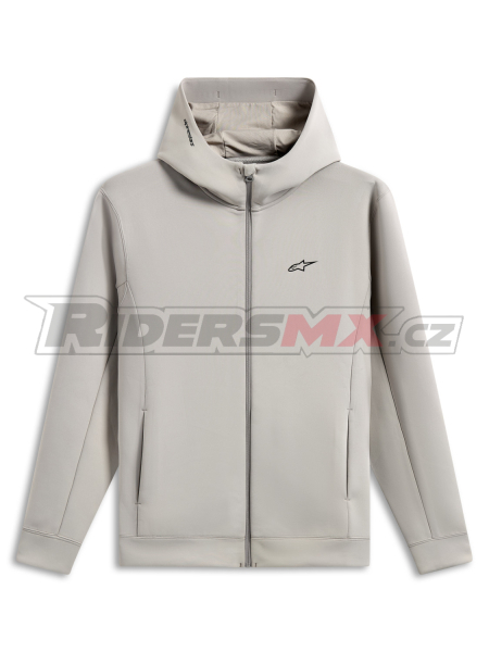 mikina CYPHER HOODIE, ALPINESTARS (šedá)
