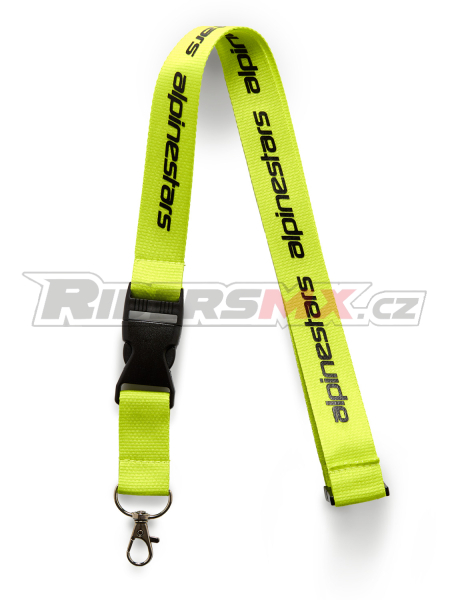 popruh na klíče LINEAR, ALPINESTARS (žlutá fluo/černá)