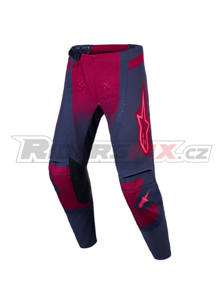 kalhoty STELLA TECHSTAR SWAN, ALPINESTARS, dámské (purpurová/tmavě šedá/červená) 2027