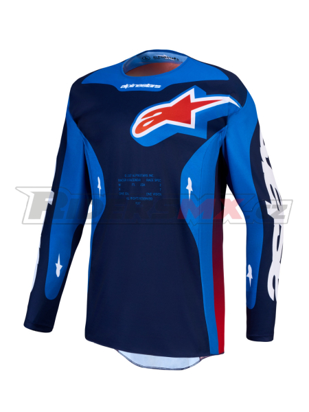 dres RACER HUNT, ALPINESTARS (modrá/tmavě modrá/červená) 2027