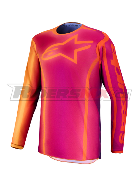 dres FLUID KEPLER, ALPINESTARS (tmavě fialová/oranžová) 2027