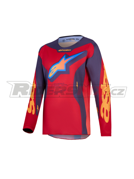 dres RACER HUNT YOUTH, ALPINESTARS, dětské (červená/tmavě šedá/gradient) 2027