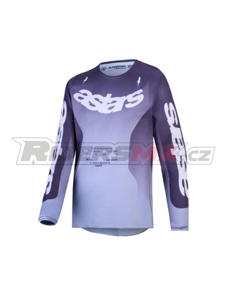 dres RACER AMBER YOUTH, ALPINESTARS, dětské (tmavě šedá/světle šedá) 2027