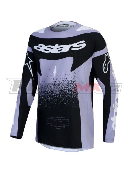 dres STELLA TECHSTAR SWAN, ALPINESTARS, dámské (světle fialová/černá) 2027
