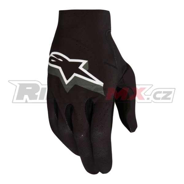 rukavice SUPERTECH MX, ALPINESTARS (černá/bílá) 2027