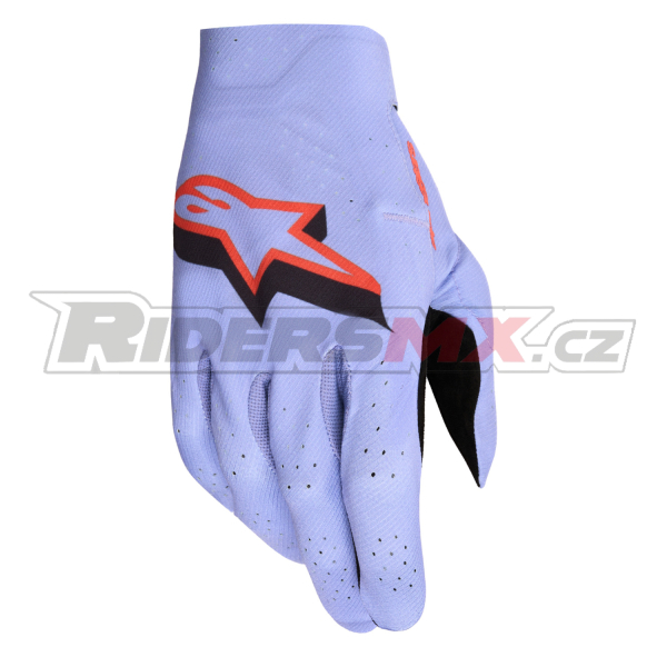 rukavice SUPERTECH MX, ALPINESTARS (světle fialová/černá) 2027