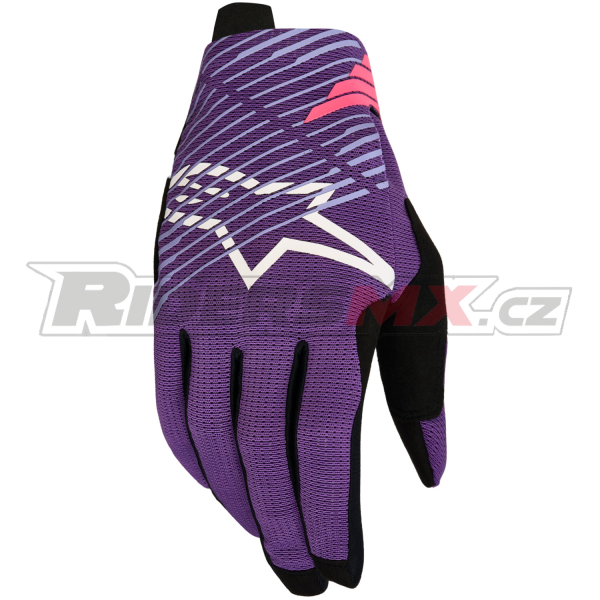 rukavice RADAR PRO, ALPINESTARS (tmavě fialová/černá) 2027