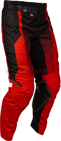 kalhoty KINETIC FADE, FLY RACING - USA (červená/černá/bílá)