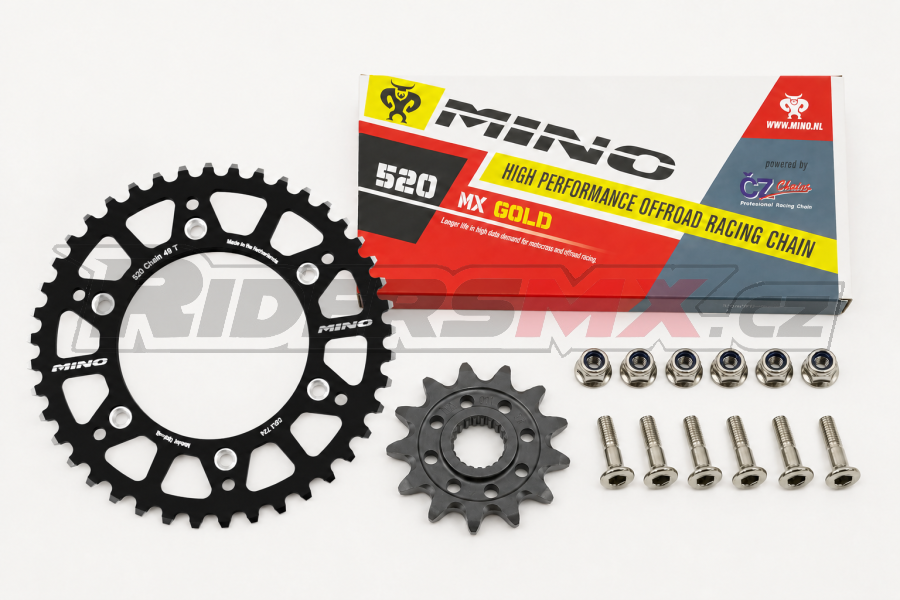 Kompletní řetězová sada MINO pro Kawasaki KX250F 2006-2026