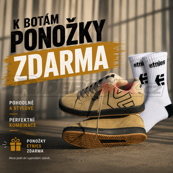 Pánské boty ETNIES FADER Warm Grey / Black