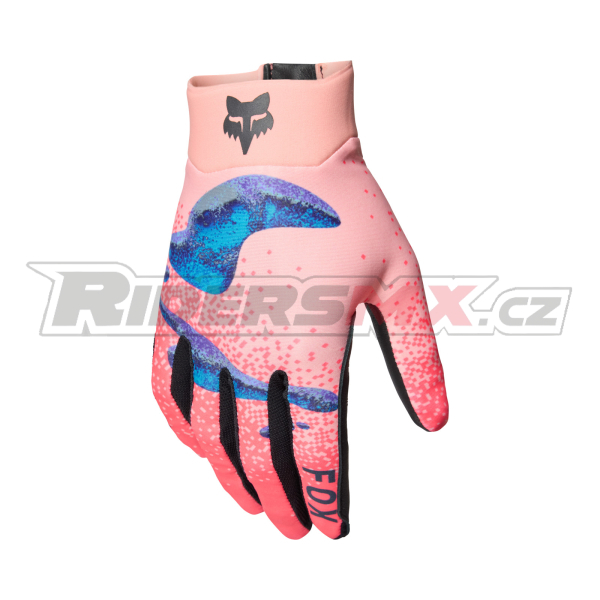 Cyklistické rukavice Fox Flexair Glove Lp Vision Le