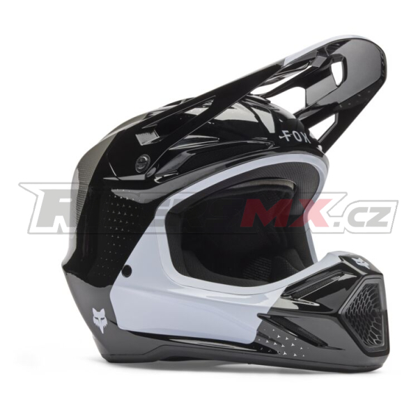 Mx Helma FOX V3 Tine Helmet Black 2026