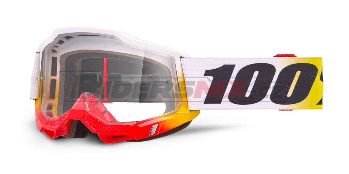 Mx Brýle 100% ACCURI 2 Torken Goggle – čiré sklo