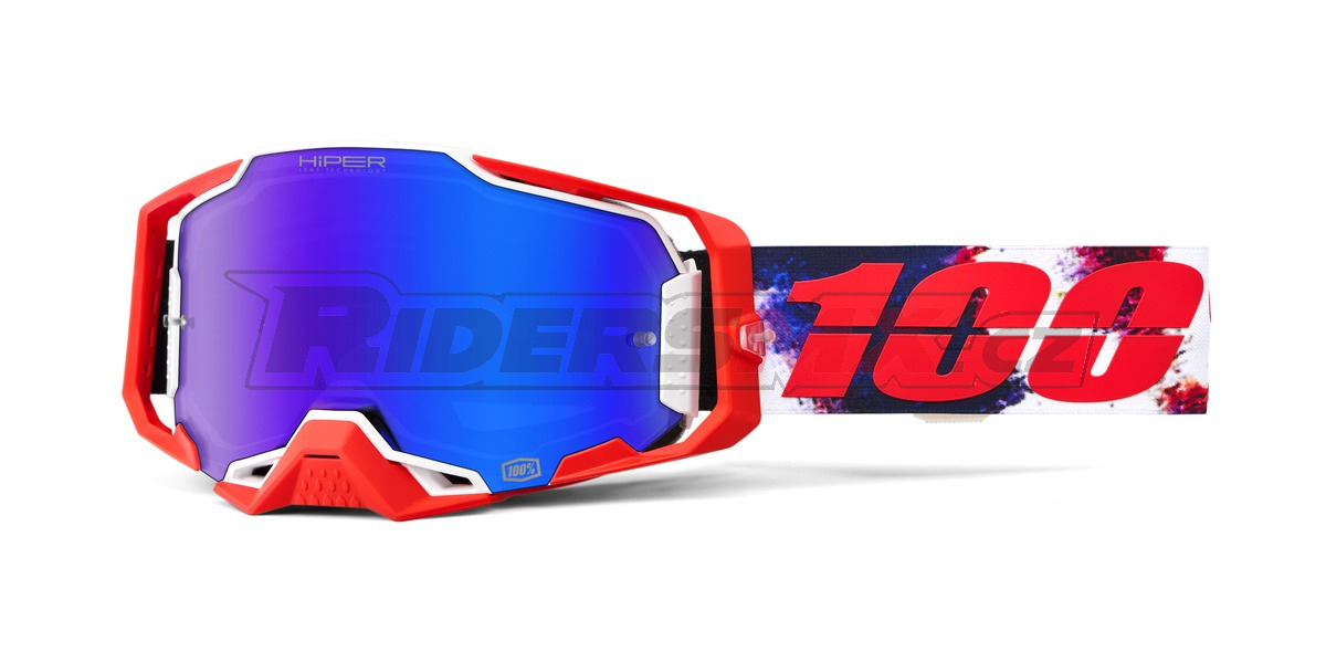 Mx Brýle 100% Armega Morpho / HiPER® Mirror Blue Lens
