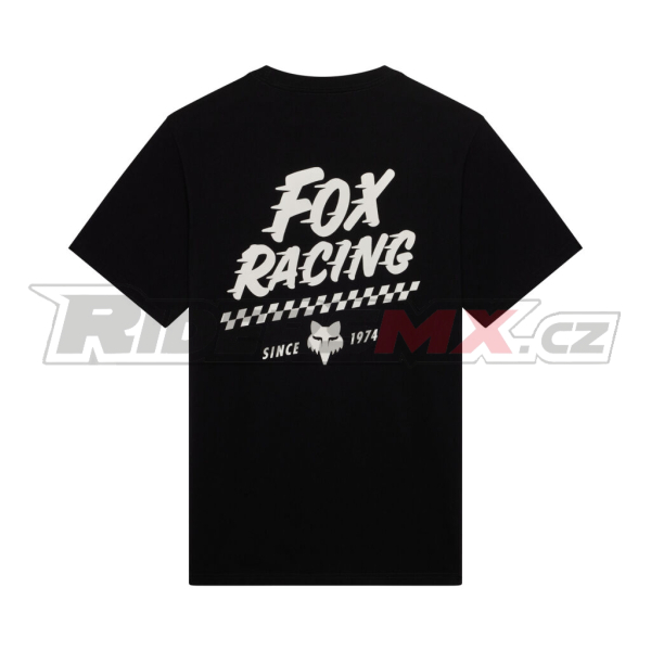 Pánské tričko FOX Speed 195 Original Ss Tee, Black