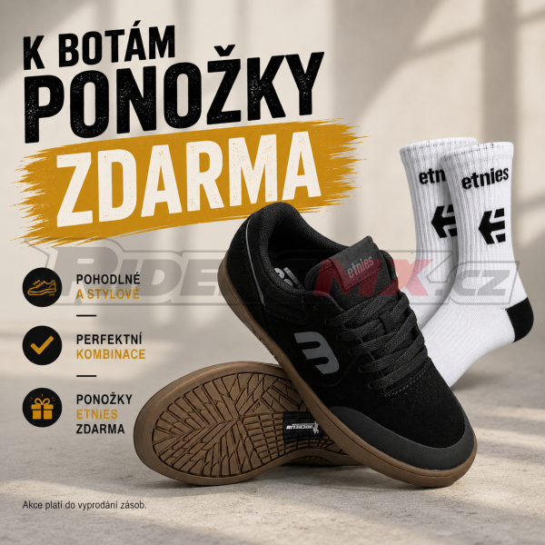 Pánské boty ETNIES MARANA Black / Dark Grey / Gum