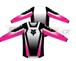 Dámský dres Fox Racing Wmns 180 Lean Jersey, Black / Pink
