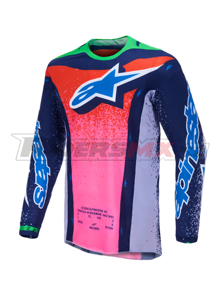 Mx Dres Alpinestars Supertech Records Jersey Multicolor 2026