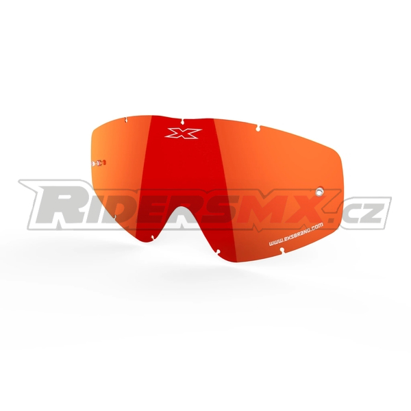 Náhradní sklo Eks Brand Gox & EKS-S Lenses Red Mirror
