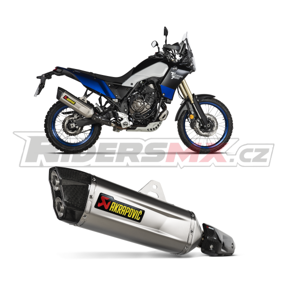 Koncovka výfuku Akrapovič Yamaha Ténéré 700 2026 Slip-On Line (Titanium)