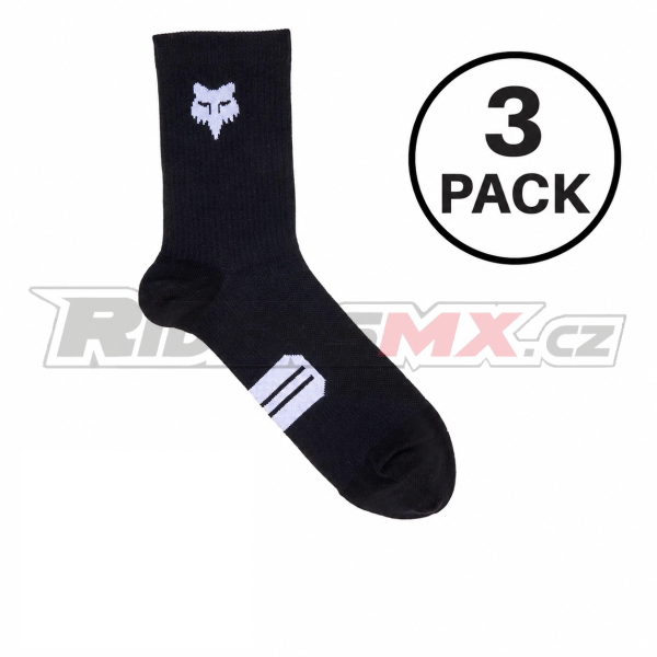 MTB ponožky Fox 6" Ranger Socks Black