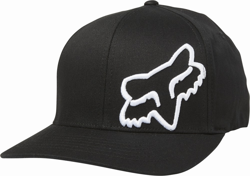 Pánská kšiltovka Fox Flex 45 Flexfit Hat Black/White