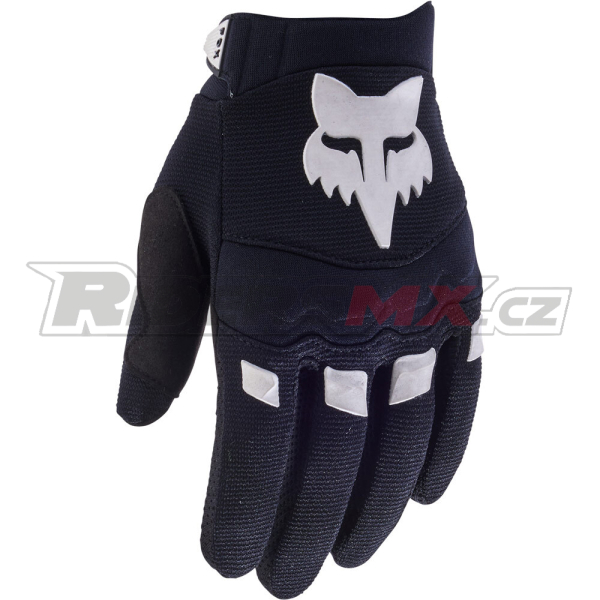 Dětské rukavice FOX Youth Dirtpaw Glove Race Black 2026