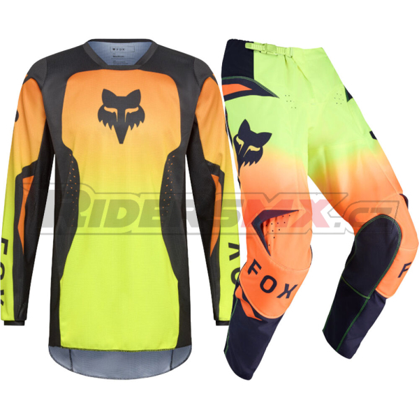 Mx Komplet FOX 180 Shield Flo Yellow Gear Set 2026