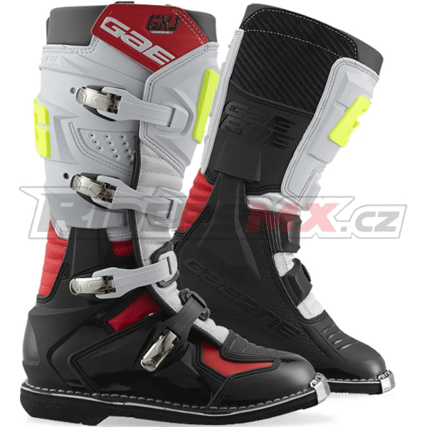 Dětské Mx Boty Gaerne GX-J Black White Red 2026