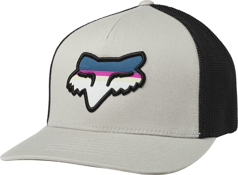 Pánská čepice Fox Head Strike Flexfit Hat Grey