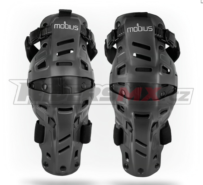 Ortézy na kolena MOBIUS X8H Hybrid Knee Support Grey/Black