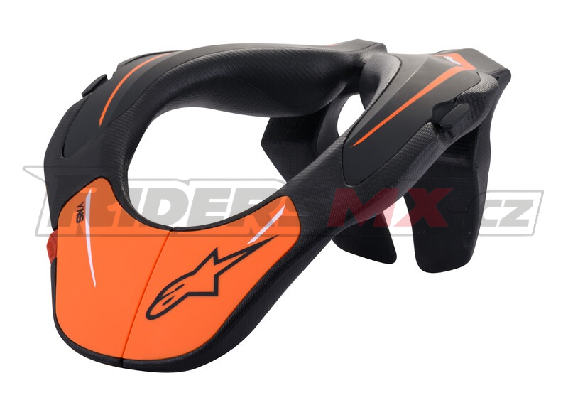 Dětský chránič krční páteře Alpinestars Neck Support Youth Black/Orange