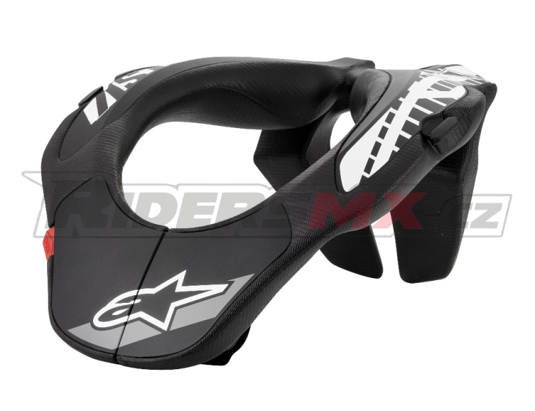 Dětský chránič krční páteře Alpinestars Neck Support Youth Black/White