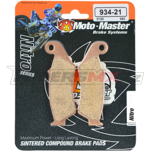 Přední brzdové destičky MotoMaster Brake Pads Front Nitro Honda / Kawasaki / Suzuki / Yamaha 